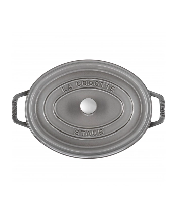 Staub Garnek owalny 29 cm grafit szary 40509-317-0