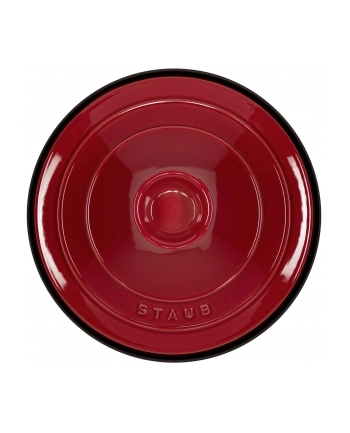 Staub Tajine żeliwno ceramiczne czerwone 28 cm 40510-327-0