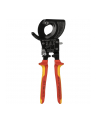 Knipex Nożyce do kabli z zapadką 250mm 1000V VDE 95 36 250 - nr 4