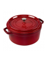 Staub brytfanna żeliwna wiśniowa 4,6 l 26 cm 40509-840-0 - nr 1