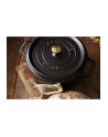 Staub Garnek z przykrywką okrągły 24 cm czarny - nr 20