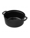 Staub Garnek z przykrywką okrągły 24 cm czarny - nr 22