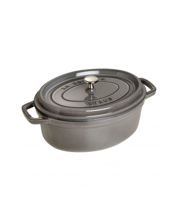 Staub Garnek owalny 29 cm grafit szary 40509-317-0