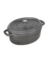 Staub Garnek owalny 29 cm grafit szary 40509-317-0 - nr 3