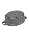Staub Garnek owalny 29 cm grafit szary 40509-317-0 - nr 5