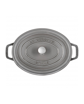 Staub Garnek owalny 29 cm grafit szary 40509-317-0