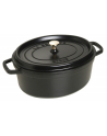 Staub Owalny Garnek Żeliwny Cocotte 31 cm Czarny 40509-319-0 - nr 1