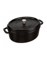 Staub Owalny Garnek Żeliwny Cocotte 31 cm Czarny 40509-319-0 - nr 2