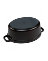 Staub Owalny Garnek Żeliwny Cocotte 31 cm Czarny 40509-319-0 - nr 4