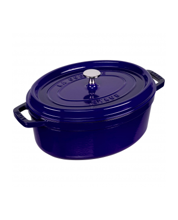 Staub Owalny Garnek Żeliwny Cocotte 29 cm Granatowy 40510-288-0