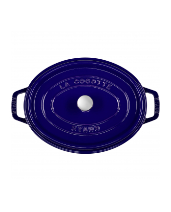 Staub Owalny Garnek Żeliwny Cocotte 29 cm Granatowy 40510-288-0
