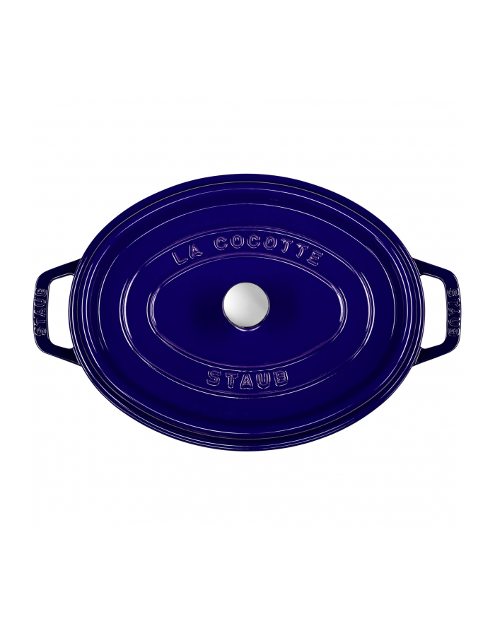 Staub Owalny Garnek Żeliwny Cocotte 29 cm Granatowy 40510-288-0 główny