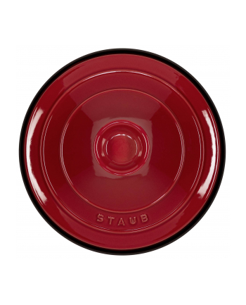 Staub Tajine żeliwno ceramiczne czerwone 28 cm 40510-327-0