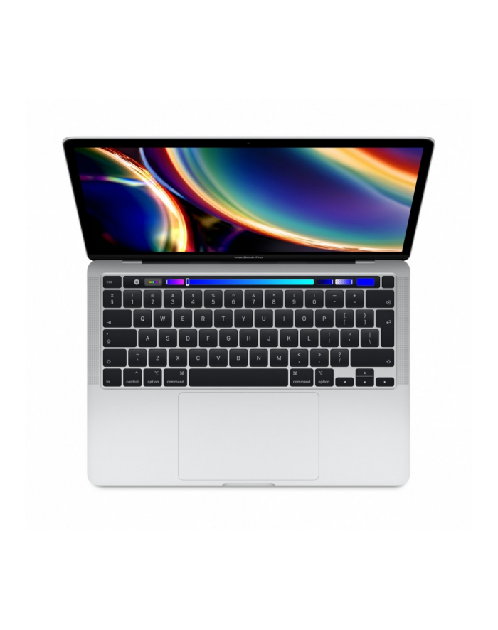 apple MacBook Pro 13.3 cala Touch Bar - Srebrny: 2.3GHz quad core 10th i7/16GB 3733 MHz LPDDR4X/Intel Iris Plus 645/512 GB/USA layout keyboard/MXK72ZE/A/P1/ główny