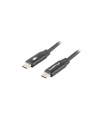 lanberg Kabel USB-C M/M 2.0 CA-CMCM-40CU-0005-BK Czarny 0.5m - nr 3