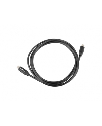 lanberg Kabel USB-C M/M 2.0 CA-CMCM-40CU-0010-BK Czarny 1m