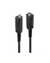 Lindy 38320 Hybrydowy kabel optyczny światłowodowy HDMI 2.0 18G z wymiennymi/odłączanymi wtykami HDMI i DVI 10m - nr 6