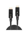 Lindy 38321 Hybrydowy kabel optyczny światłowodowy HDMI 2.0 18G z wymiennymi/odłączanymi wtykami HDMI i DVI 20m - nr 5