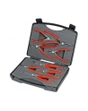 Szczypce precyzyjne Knipex 0021 25 S, 135 mm, walizka, 8 części - nr 11