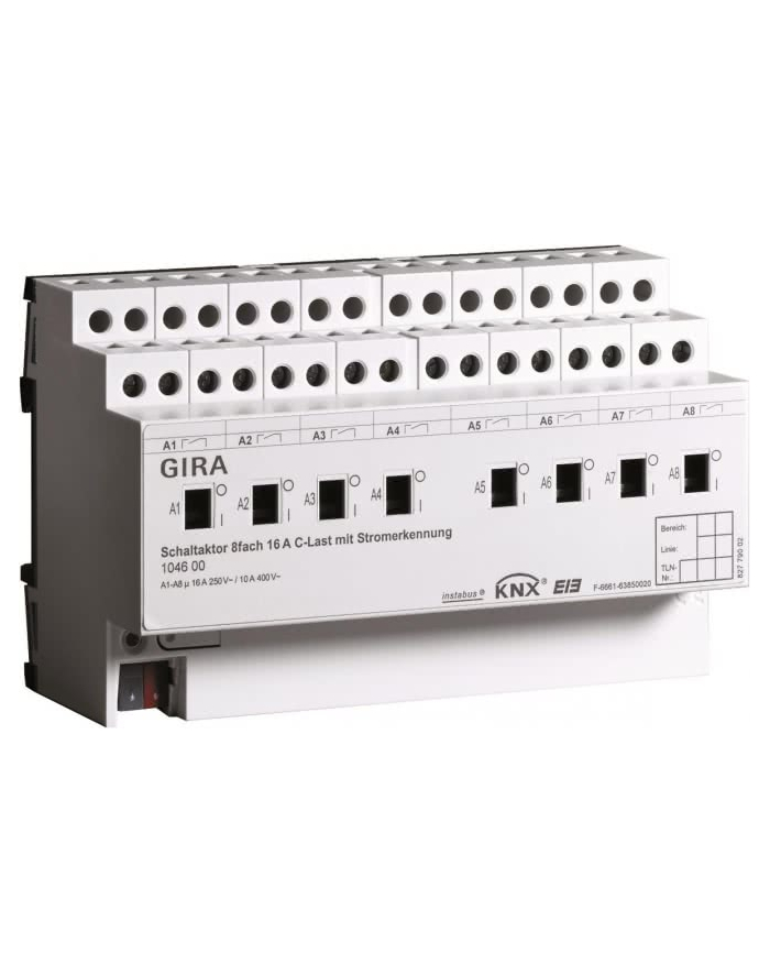 Gira Wyrobnik Zalacz 8 Kan 16 A Obc C Knx Eib Mod ( 104600 ) główny