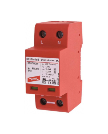 Dehn Ogranicznik Przepięć B+C 2P 12,5/25Ka 1,5Kv Dehnshield Tn 255 941200