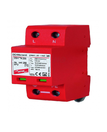Dehn Ogranicznik Przepięć B+C 2P 12,5/25Ka 1,5Kv Dehnshield Tn 255 941200
