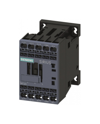 Siemens Stycznik Mocy 12A 3P 24V Dc 1Z S00 69.5/45/73Mm Ip20 Sirius (3Rt2017-2Bb41)