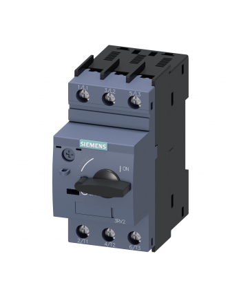 Siemens Wyłącznik silnikowy 180w 0.45-0.63a s00 klasa 10 8.2a IP20 97/45/96mm 3RV2011-0GA10