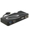 Delock Adapter USB HDMI VGA GB LAN USB3.0 (62461) - nr 2