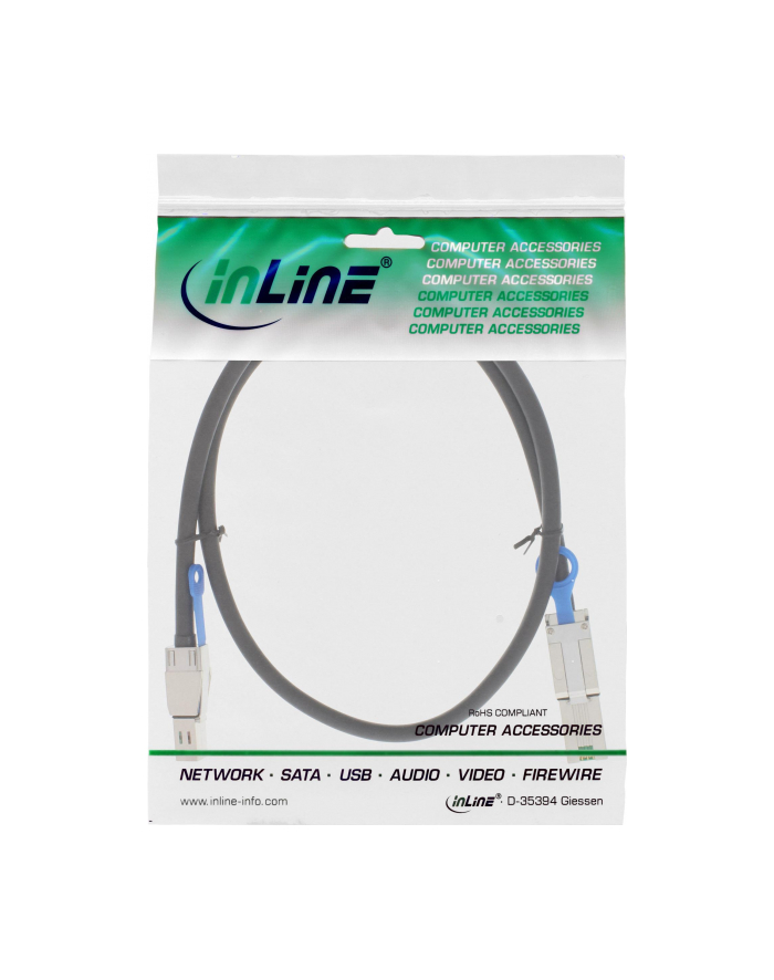 InLine Kabel Mini SAS HD SFF-8644 - SFF-8088 6Gb/s 0.5m (27639A) główny
