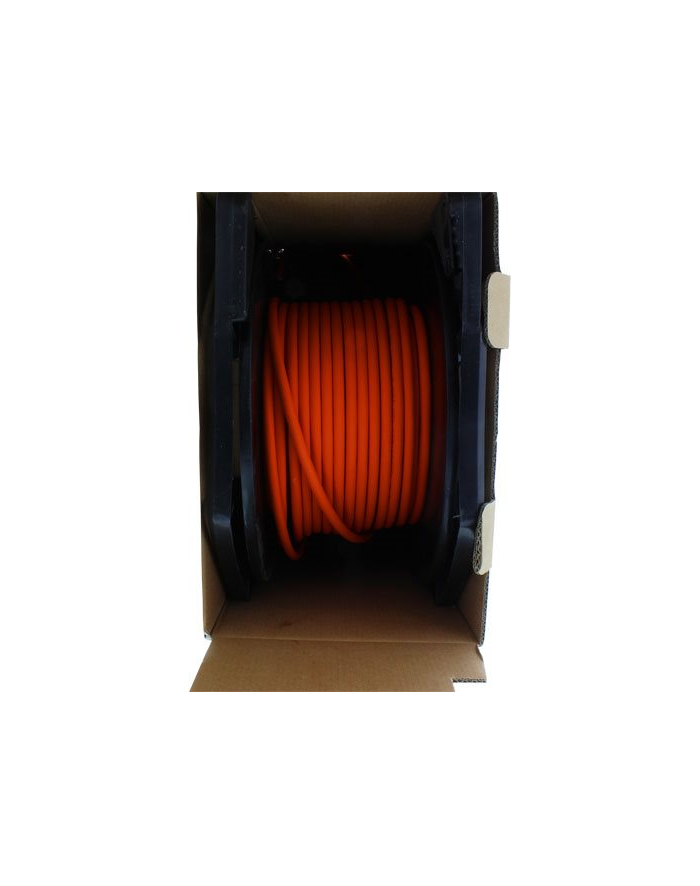 InLine Kabel instalacyjny S/FTP PiMF Cat.7a AWG23 1200MHz halogen Free Pomarańczowy 100m (70100I) główny
