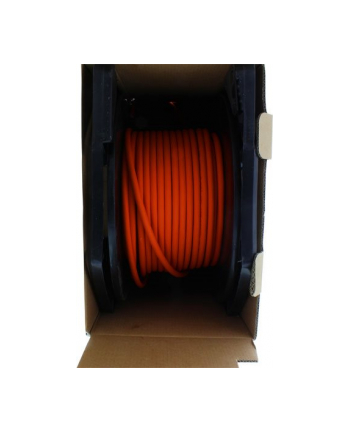 InLine Kabel instalacyjny S/FTP PiMF Cat.7a AWG23 1200MHz halogen Free Pomarańczowy 300m (70300I)