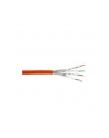InLine Kabel instalacyjny S/FTP PiMF Cat.7a AWG23 1200MHz halogen free pomarańczowy  50m (77050I) - nr 1
