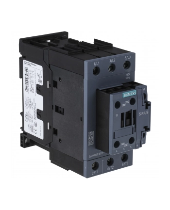 Siemens Stycznik Mocy Sirius 3Rt2 3P S2 51A 22Kw 230V Ac 50Hz 1R 1Z Szyna Din Ip20 Ip00 114X55X130Mm 3Rt2036-1Ap00