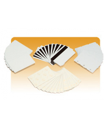 Zebra PVC-kort med selvklæbende mylarbag (104523010)