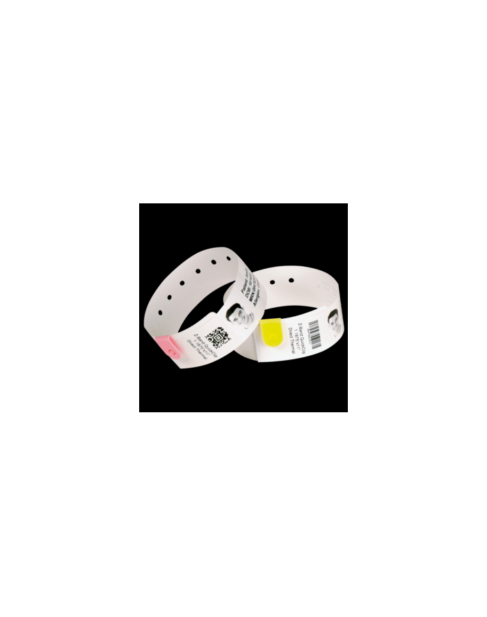 Zebra Opaski Z-Band Fun Żółty, 25X254Mm, 350Szt. 10012712-2 główny