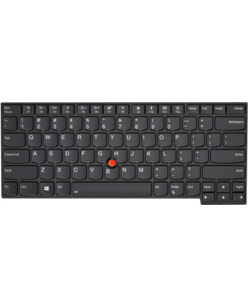 Lenovo - notebook replacement keyboard - English - US - Klawiatura zamienna notebooka - Czarny (01YP280)