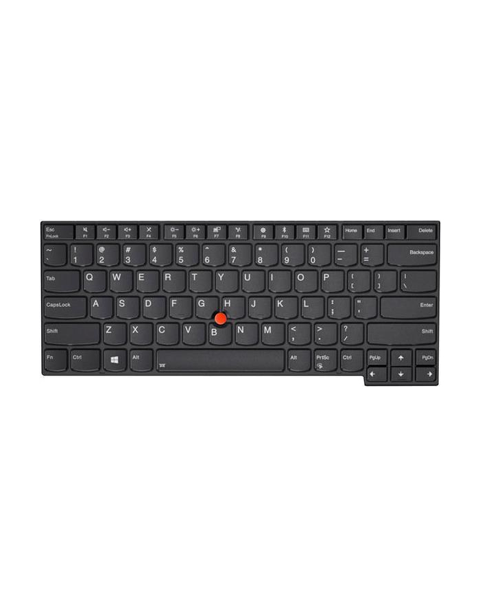 Lenovo - notebook replacement keyboard - English - US - Klawiatura zamienna notebooka - Czarny (01YP280) główny