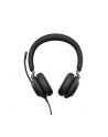 Jabra Evolve2 40 Duo MS Zestaw nagłowny przewodowy na dwoje uszu - nr 15