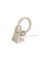 Jabra Evolve 2 65 MS Stereo Stand Beige (26599999888) - nr 1