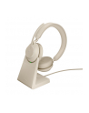 Jabra Evolve 2 65 MS Stereo Stand Beige (26599999888) - nr 12