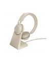 Jabra Evolve 2 65 MS Stereo Stand Beige (26599999888) - nr 1