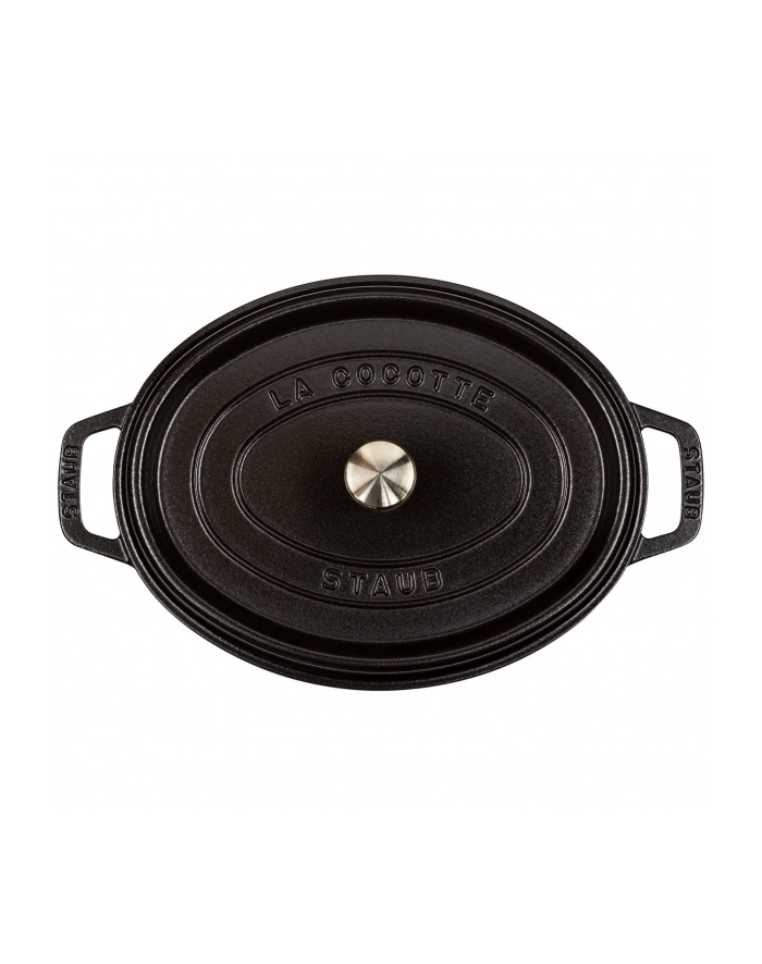 Staub Cocotte brytfanna owalna, z pokrywką, czarny, 29 cm (40509-315-0) główny