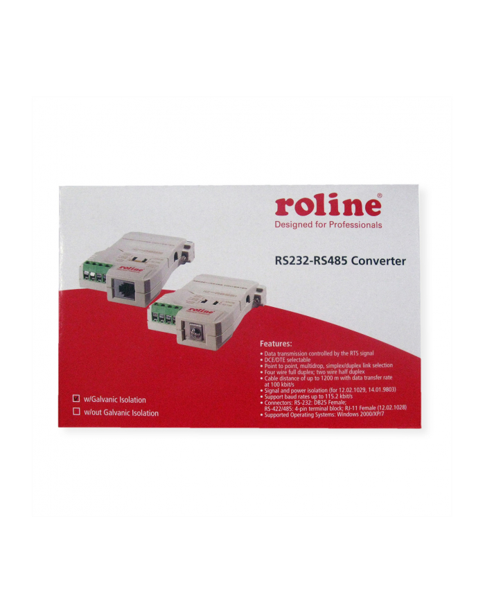 Roline RS232 / RS485 Converter (12.02.1029) główny