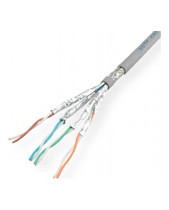 Roline S/FTP PiMF Cable Cat7 Solid, 100m (21.15.0001)