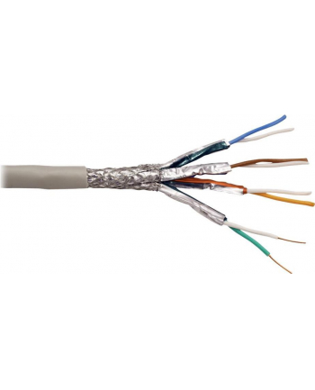 Roline S/FTP PiMF Cable Cat7 Solid, 100m (21.15.0001)