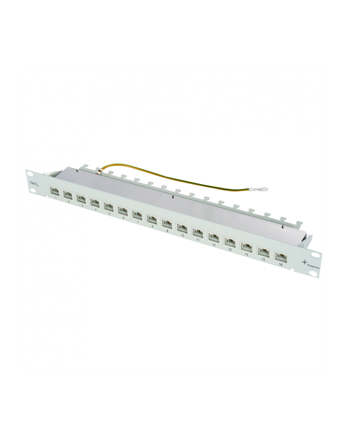 Telegńrtner Patch Panel Cat. 6a 16-Port geschirmt mit Abdeckung (J02022A0050) główny