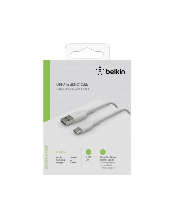 belkin USB-C to USB-A Cable 2m White