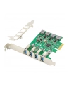 digitus Karta rozszerzeń (Kontroler) USB 3.0 PCI Express 4xUSB 3.0 Low Profile Chipset: VL805 - nr 18
