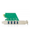 digitus Karta rozszerzeń (Kontroler) USB 3.0 PCI Express 4xUSB 3.0 Low Profile Chipset: VL805 - nr 3